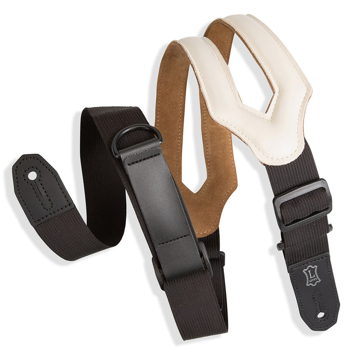 Levy's MRHSS-CRM Specialty Series Right Height Ergonomic Padded Strap, Cream