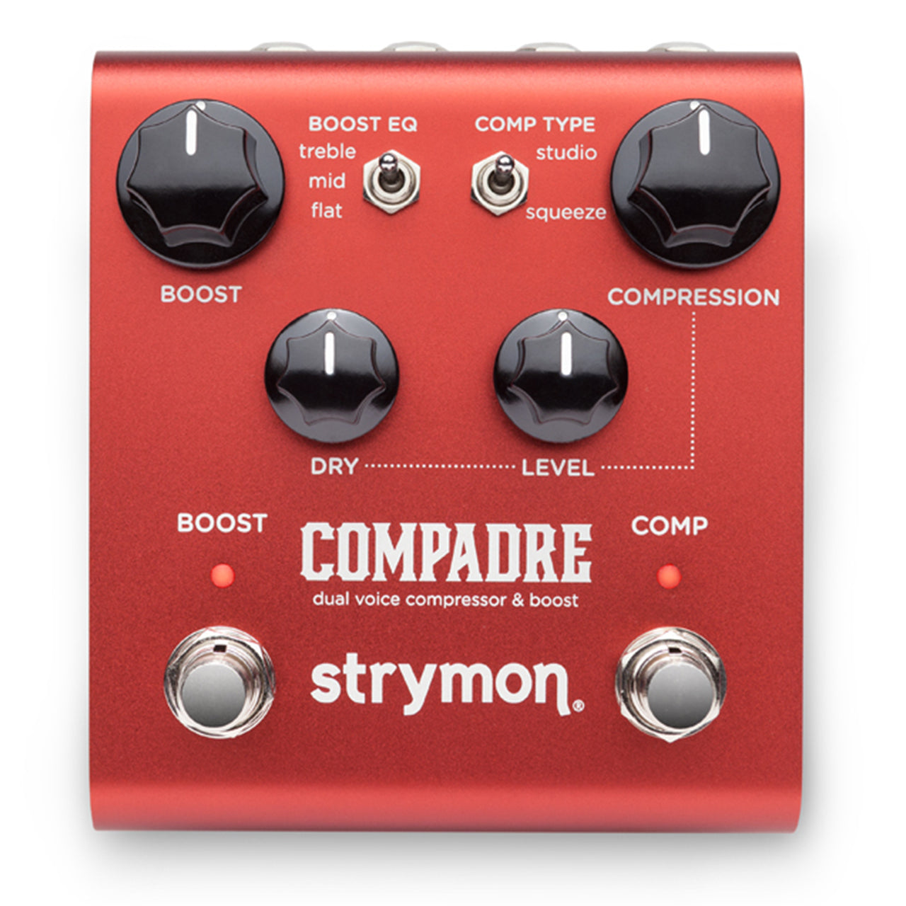Strymon Compadre Dual Voice Compressor & Boost Effects Pedal