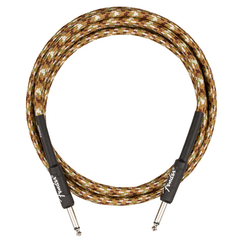 Fender Professional Series Straight/Straight 10' Instrument Cable, Desert Camo