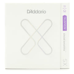 D'Addario XS Acoustic Phosphor Bronze Strings, 11-52