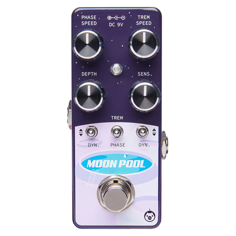 Pigtronix Moon Pool Tremvelope Phaser Effects Pedal