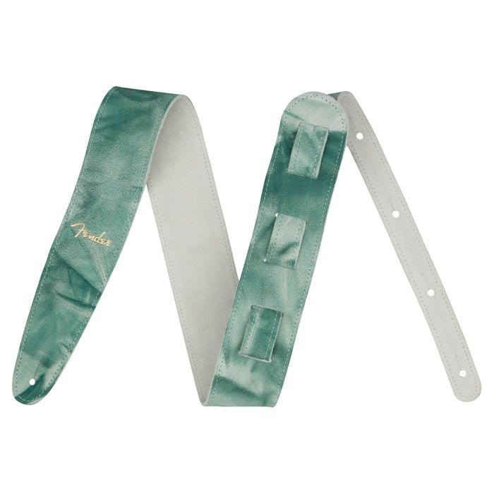 Fender Tie Dye 2" Leather Strap, Natural
