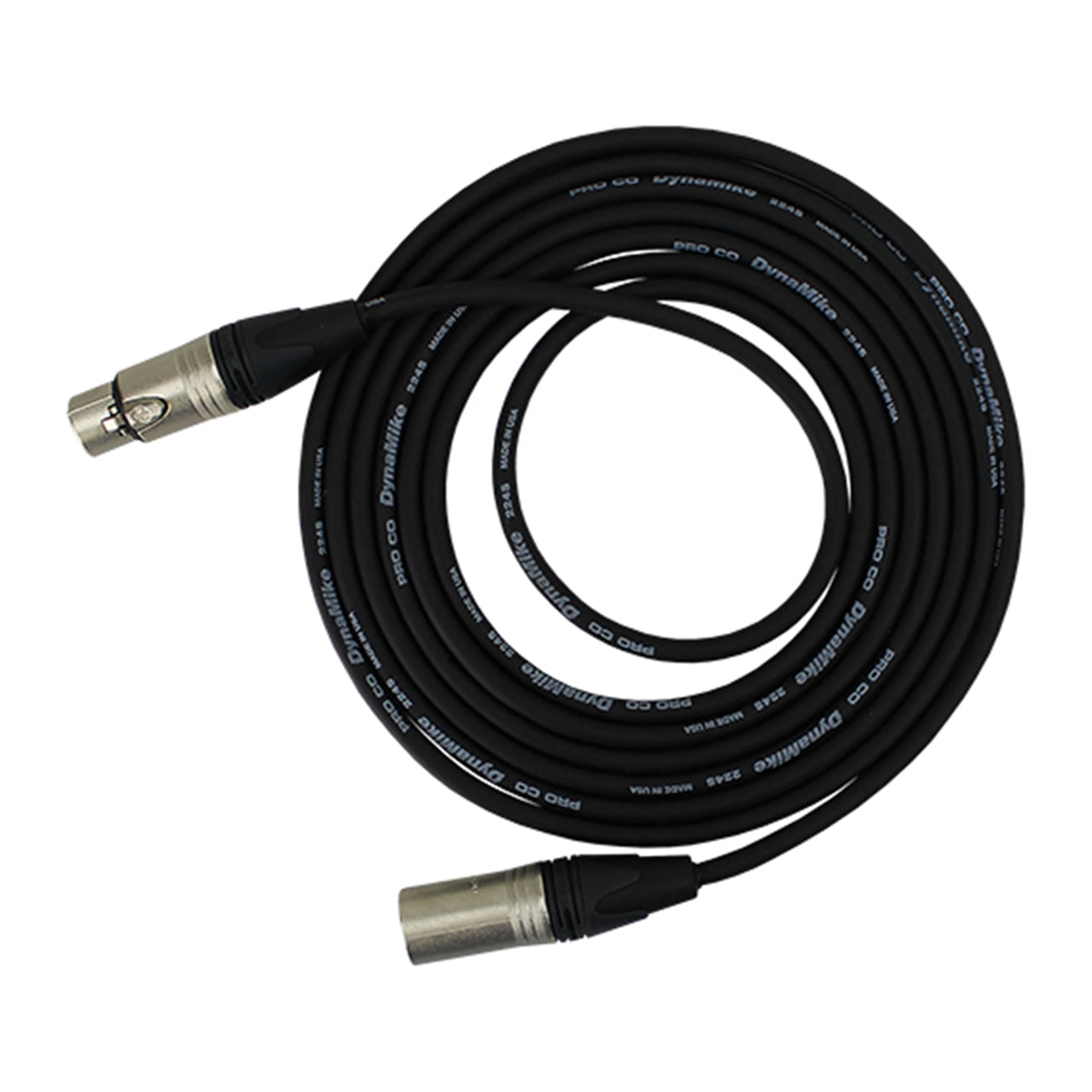 Pro Co Excellines Series Low-Z EMN-25 25' Microphone Cable