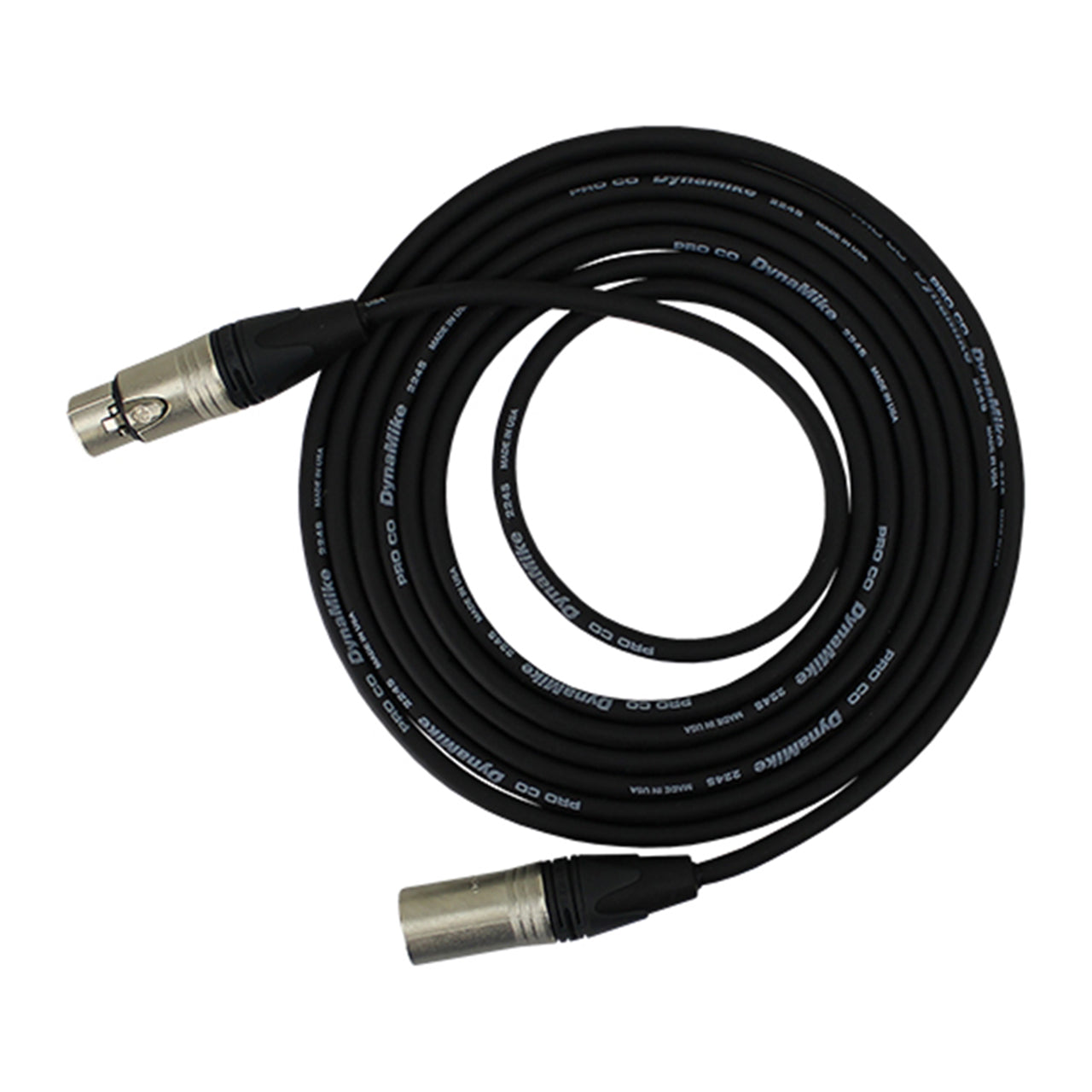 Pro Co Excellines Series Low-Z EMN-25 25' Microphone Cable