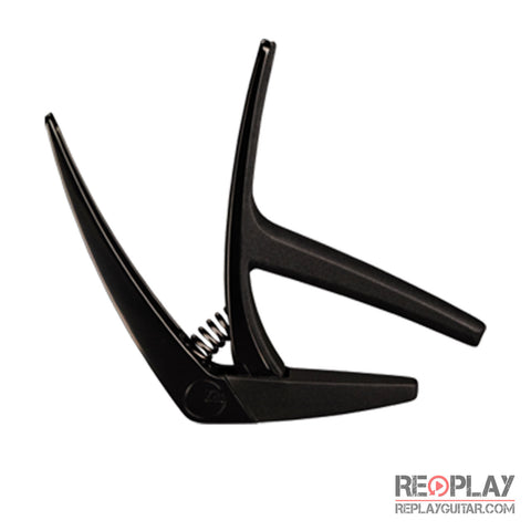 G7th Nashville Capo Steel String Satin Black