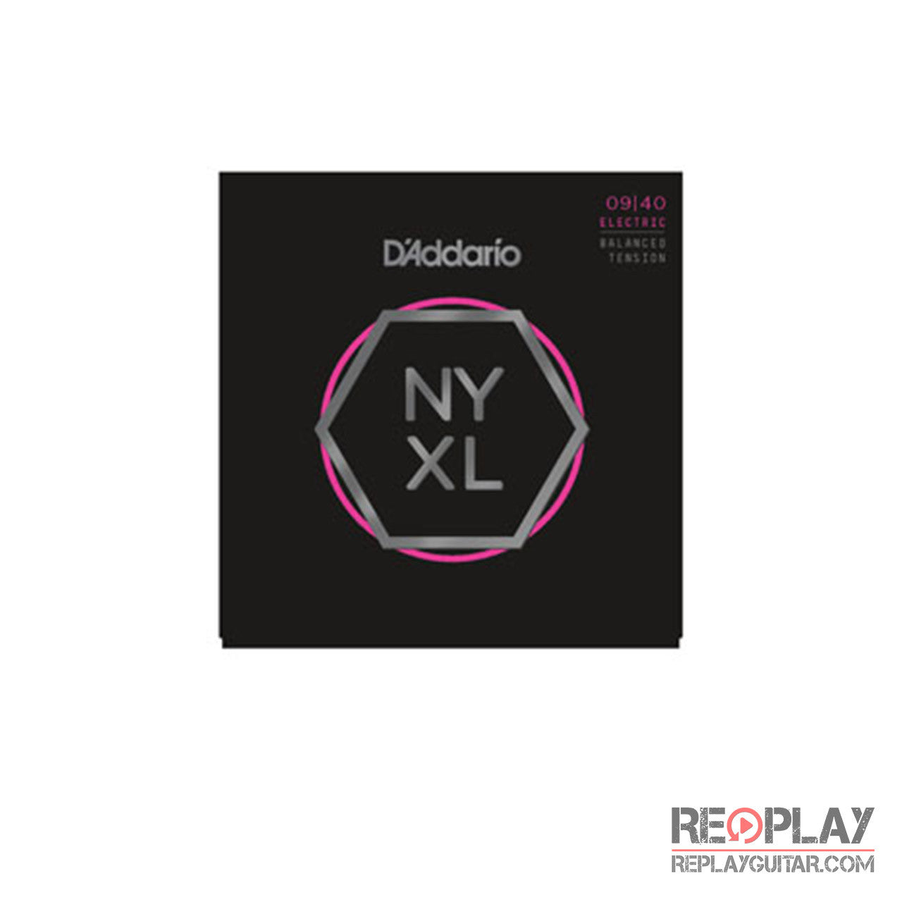 D'Addario NYXL0940BT Nickel Wound, Balanced Tension Super Light, 09-40