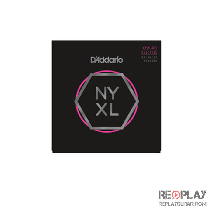 D'Addario NYXL0940BT Nickel Wound, Balanced Tension Super Light, 09-40