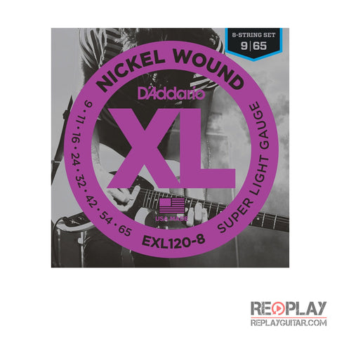 D'Addario EXL120-8 Nickel Wound 8-String (Super Light)