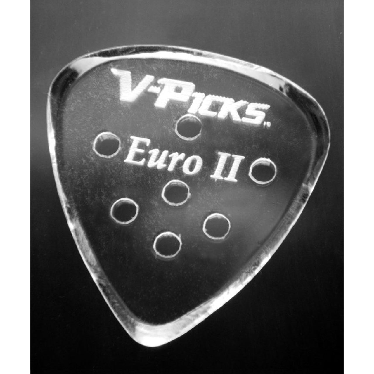 V-Picks Euro II Guitar Pick, Clear