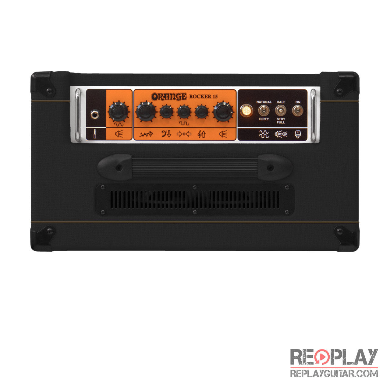 Orange Rocker 15 Black | For Sale | Replay Guitar Exchange Orange Rocker 15 Black | For Sale | Replay Guitar Exchange