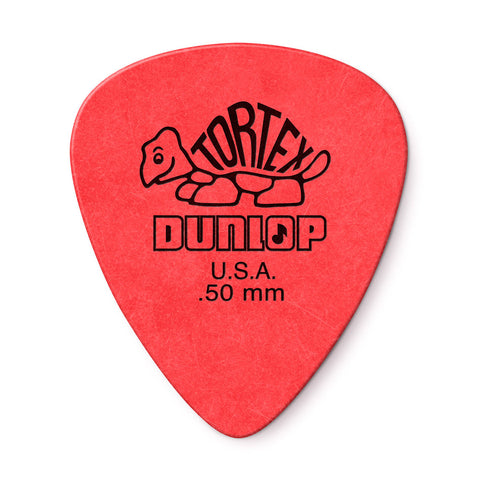 Dunlop Tortex Standard .50mm Guitar Pick, 12-Pack
