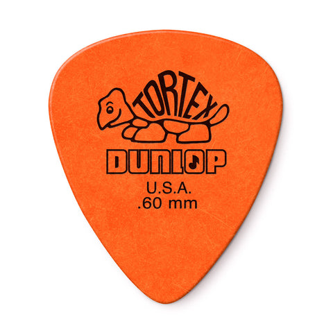 Dunlop Tortex Standard .60mm Guitar Pick, 12-Pack