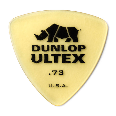 Dunlop Ultex Triangle .73mm Guitar Pick, 6-Pack