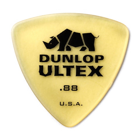 Dunlop Ultex Triangle .88mm Guitar Pick, 6-Pack