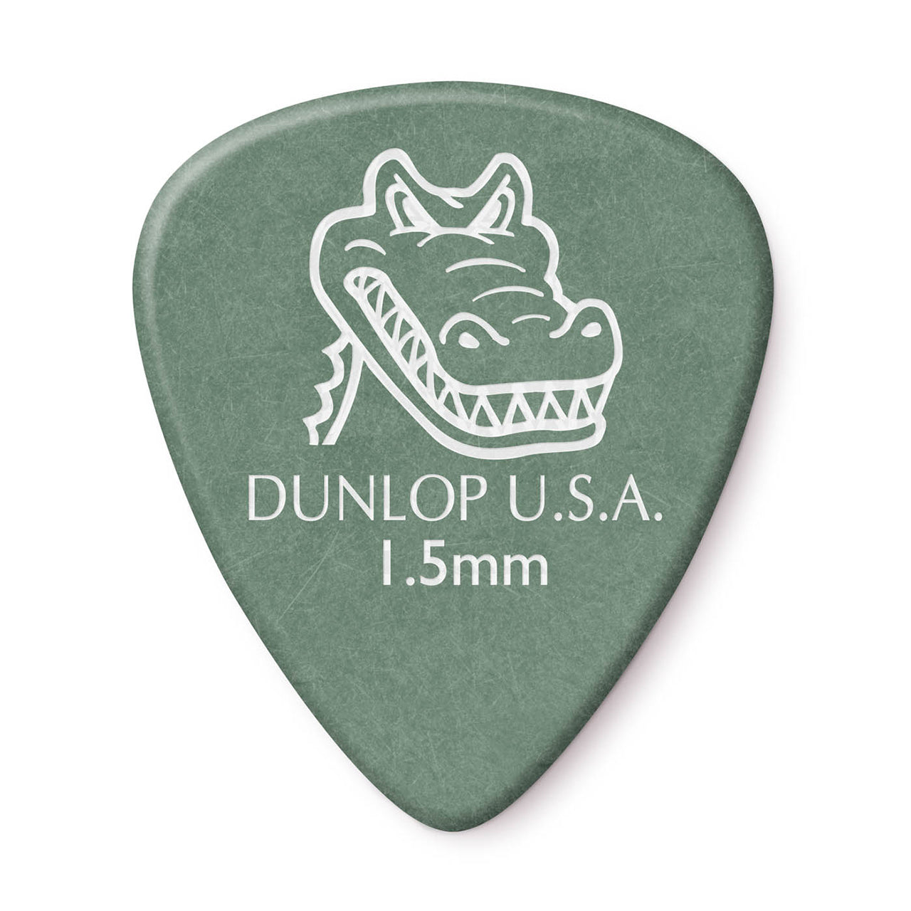 Dunlop Gator Grip 1.5mm Guitar Pick, 12-Pack