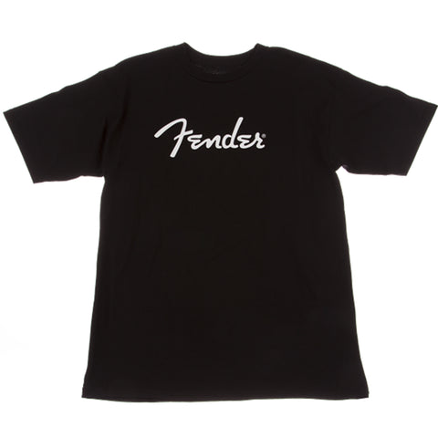 Fender Spaghetti Logo T-Shirt, Black, XL