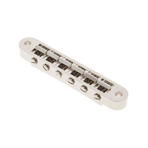 Gibson Nashville Tune-O-Matic Full Assembly Bridge, Nickel