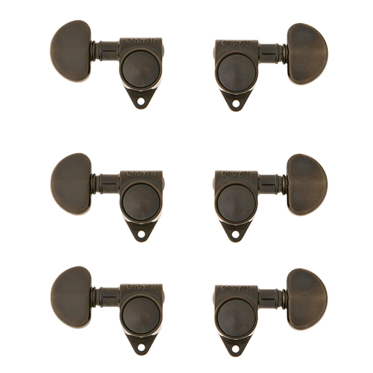 Gibson Kidney Tuning Machine Set, Black