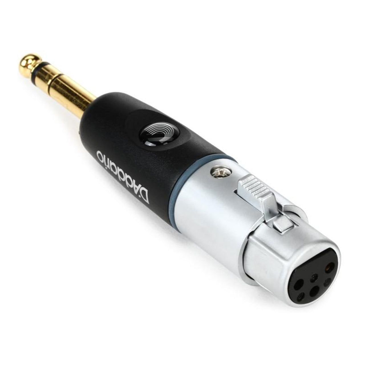 D'Addario 1/4 Inch Male Balanced To XLR Female Adaptor