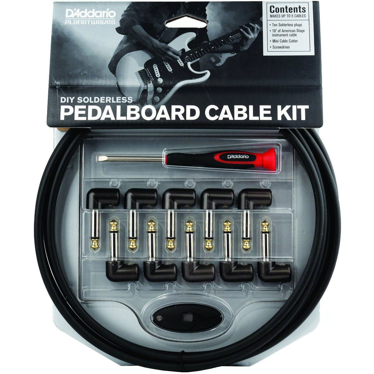 Planet Waves PW-GPKIT-10 Cable Station Pedalboard Cable Kit