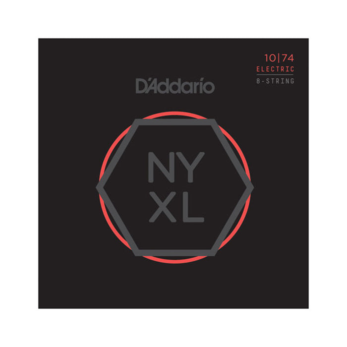 D'Addario NYXL 10-74 Nickel Wound 8-String