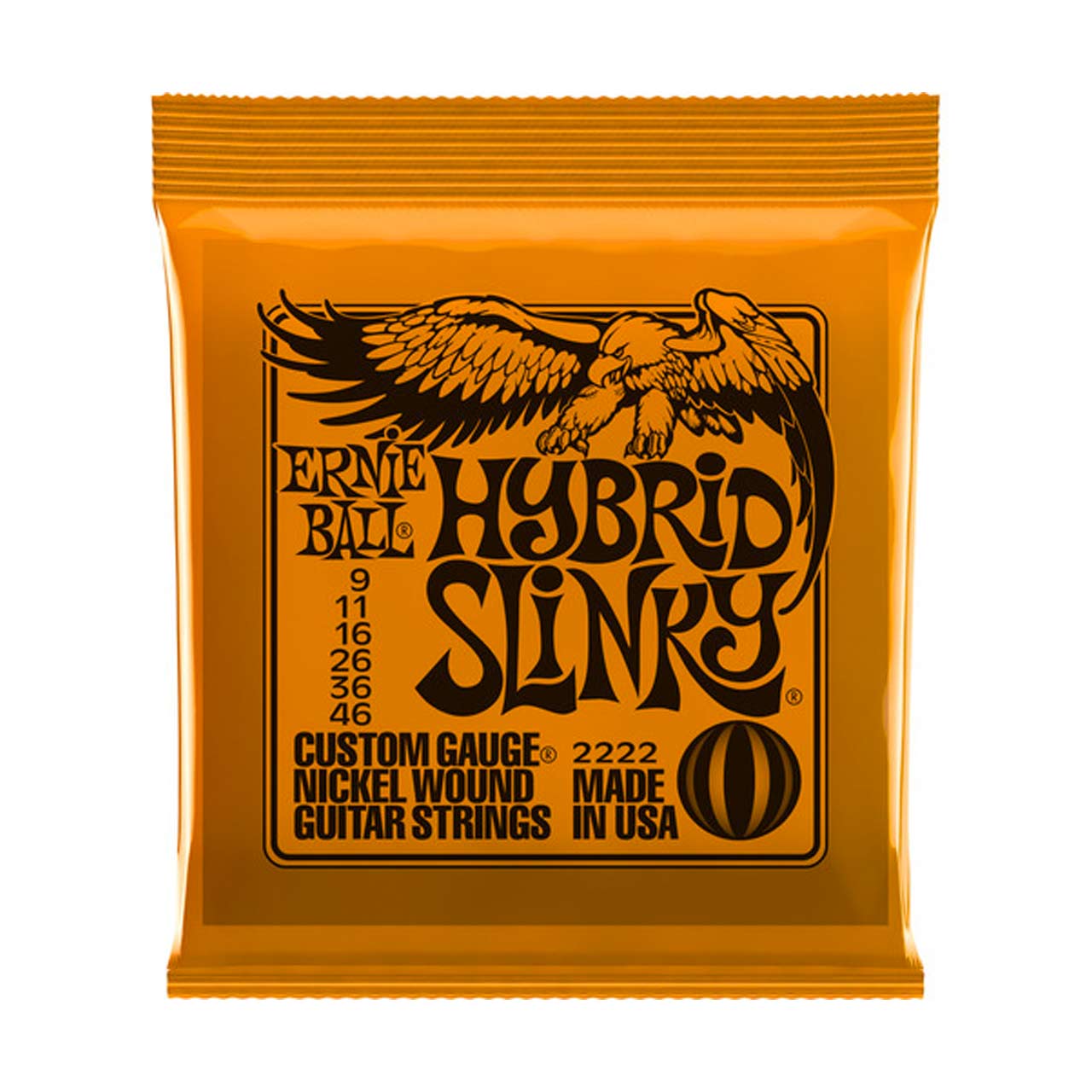 Ernie Ball Hybrid Slinky Electric Guitar Strings, 9-46