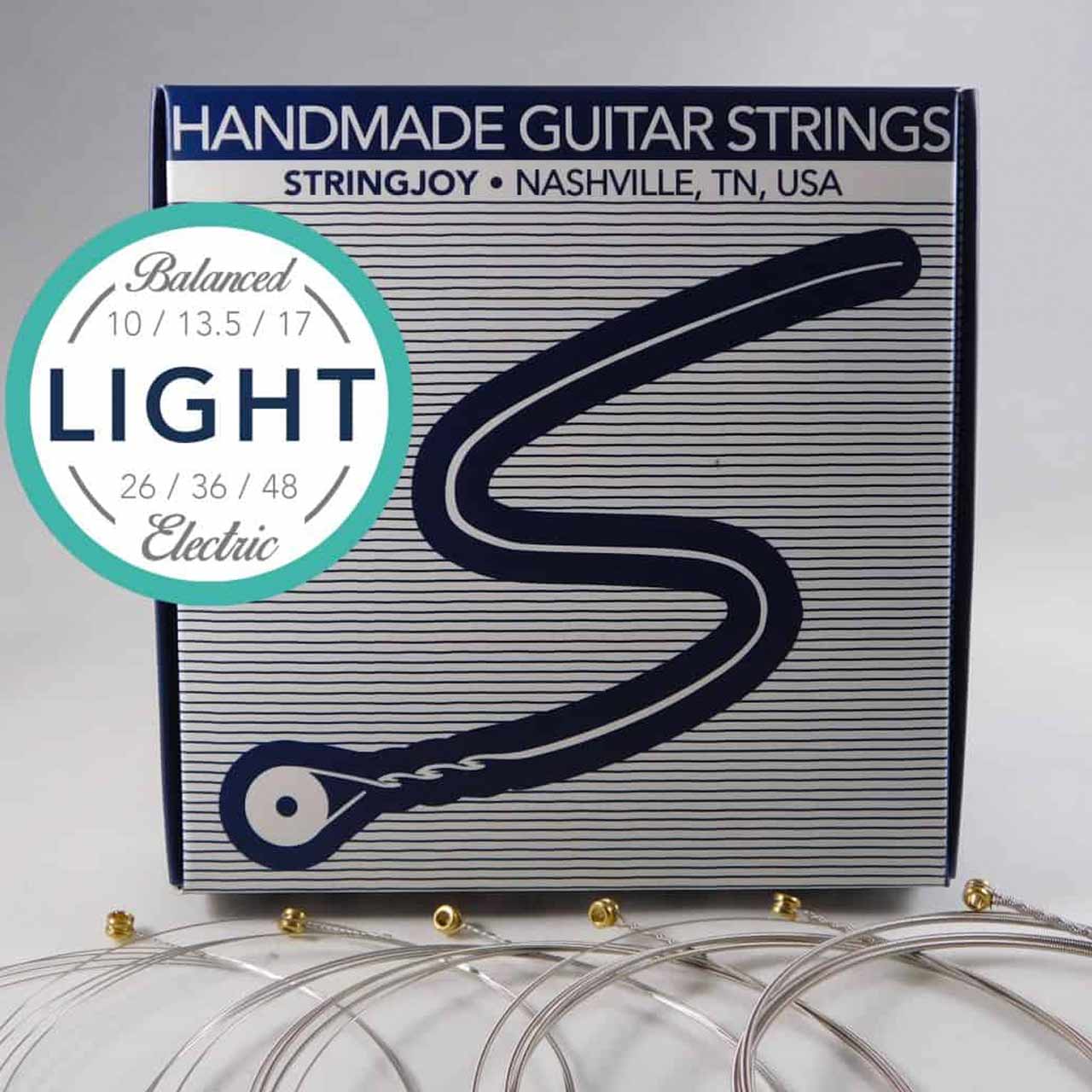 Stringjoy Electric Nickel Balanced Light Gauge