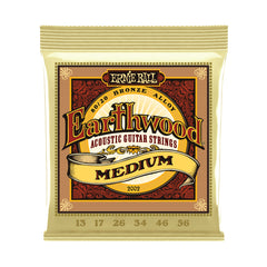 Ernie Ball Earthwood Medium 80/20 Bronze Acoustic Strings, 13-56 Gauge