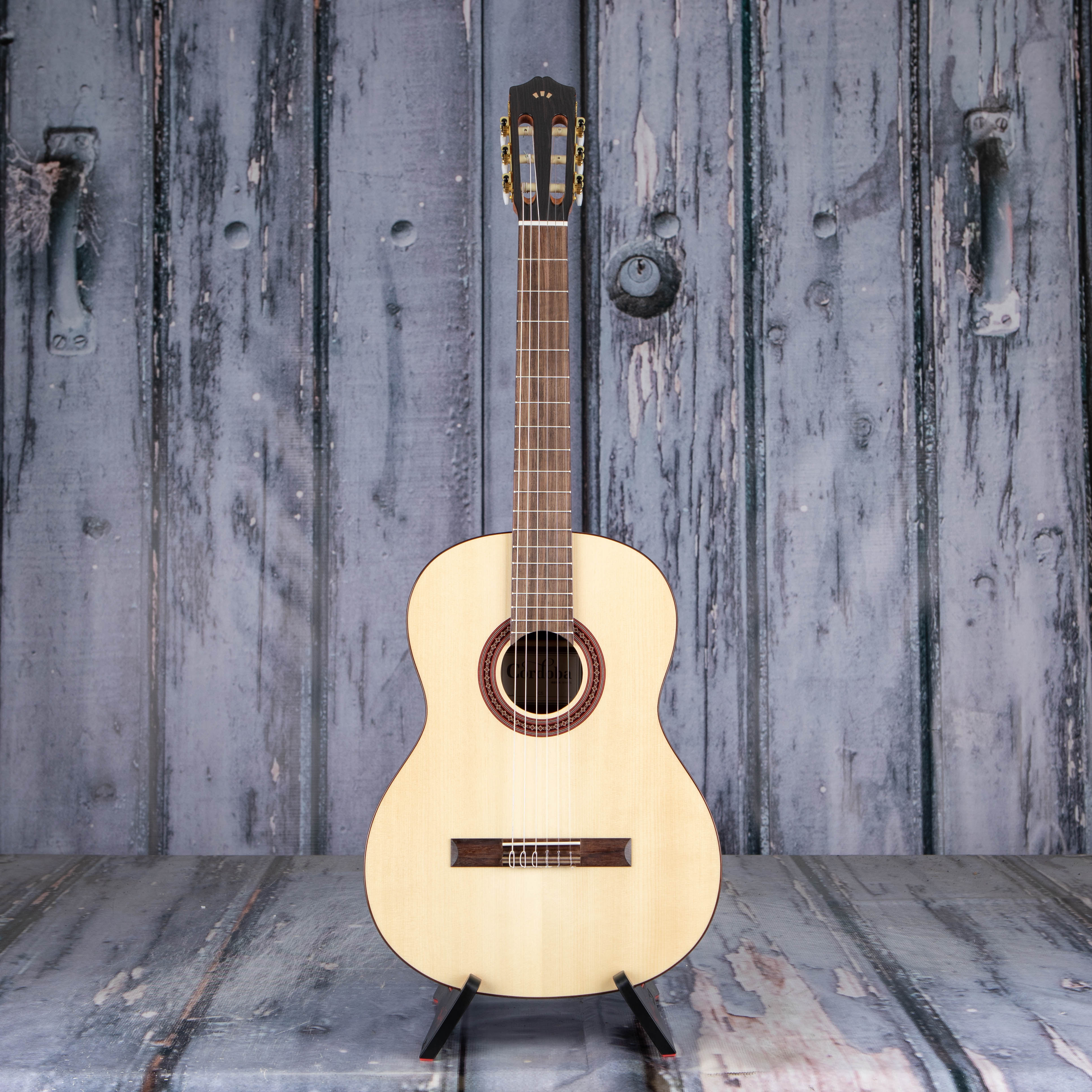 Cordoba C5 SP Classical Guitar, Natural, front