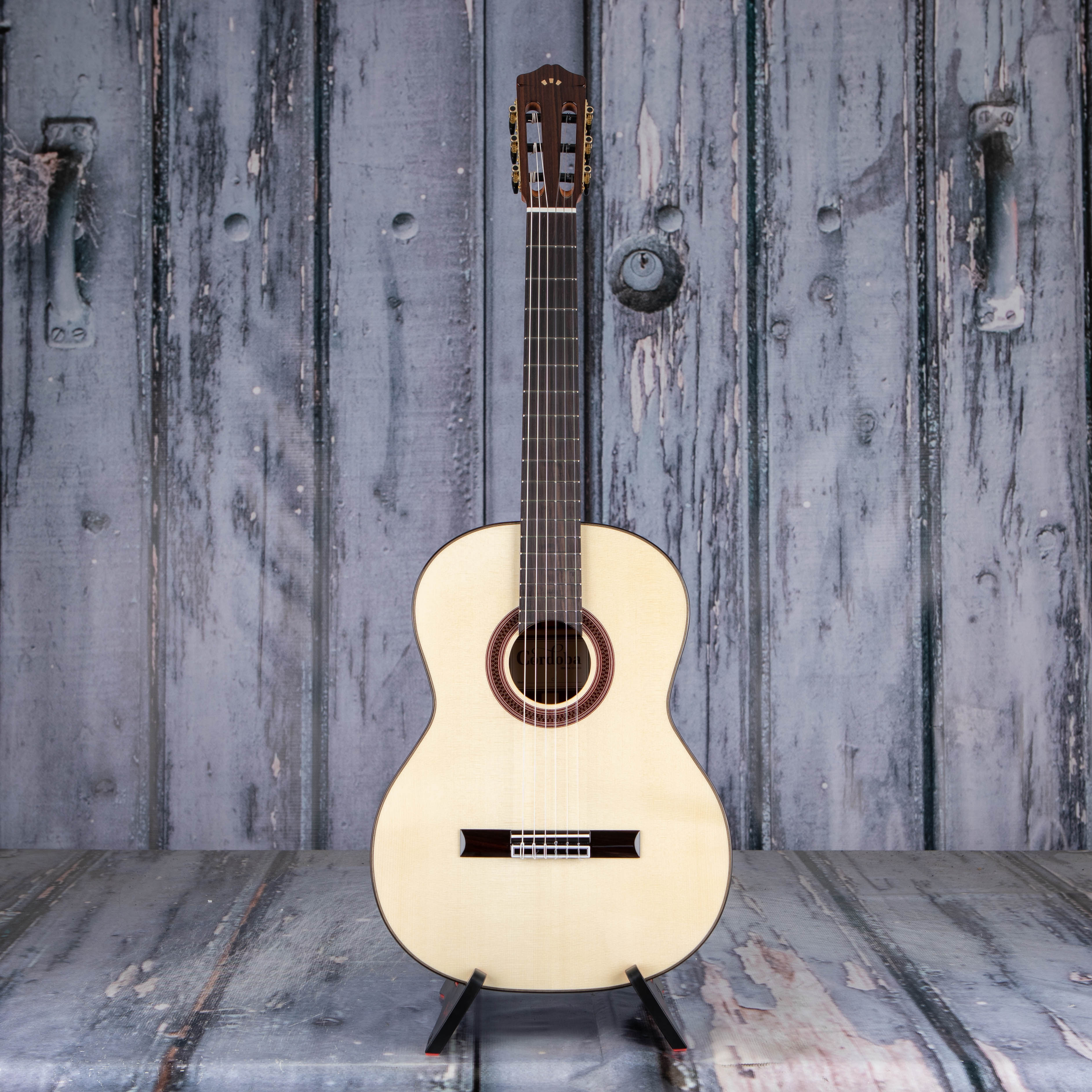 Cordoba C7 Spruce Classical Acoustic Guitar, Natural, front