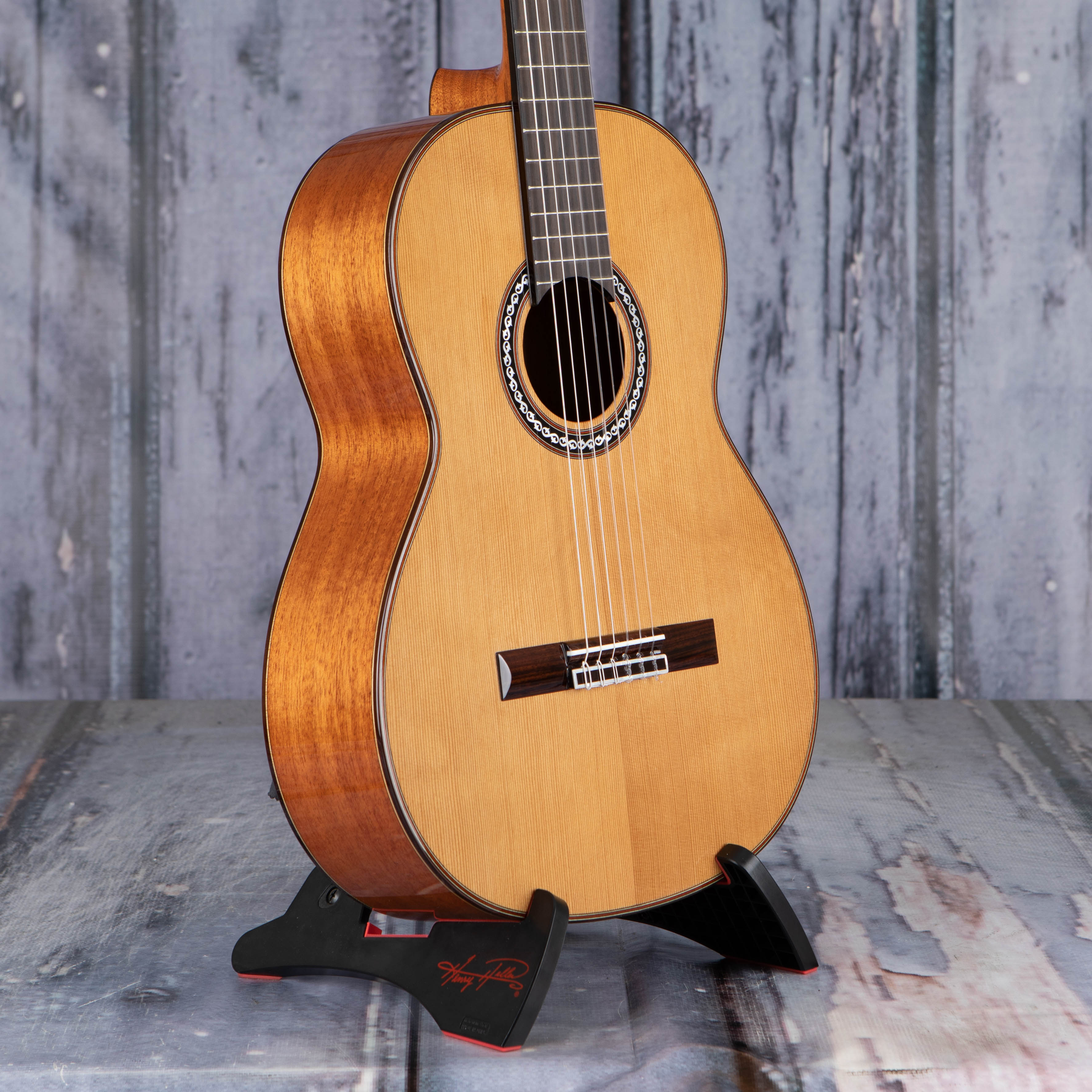 Cordoba C9 Cedar Top Classical Acoustic Guitar, Natural, angle