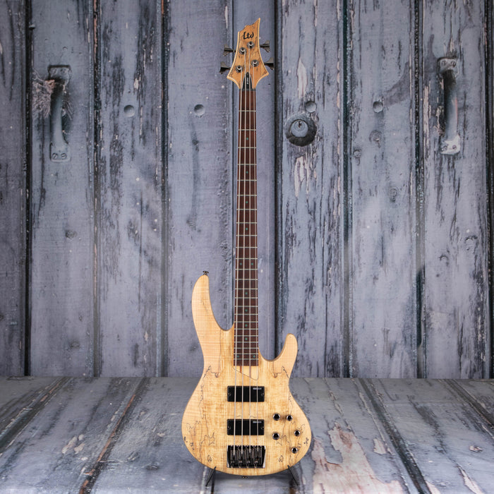 ESP LTD B-204SM Electric Bass, Natural Satin