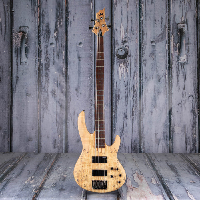 ESP LTD B-204SM Electric Bass, Natural Satin