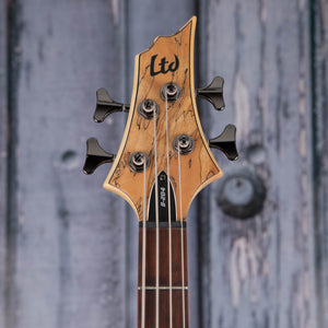 LTD B204SM-NS - Guitare basse 4 cordes naturel satiné, Basse, Top