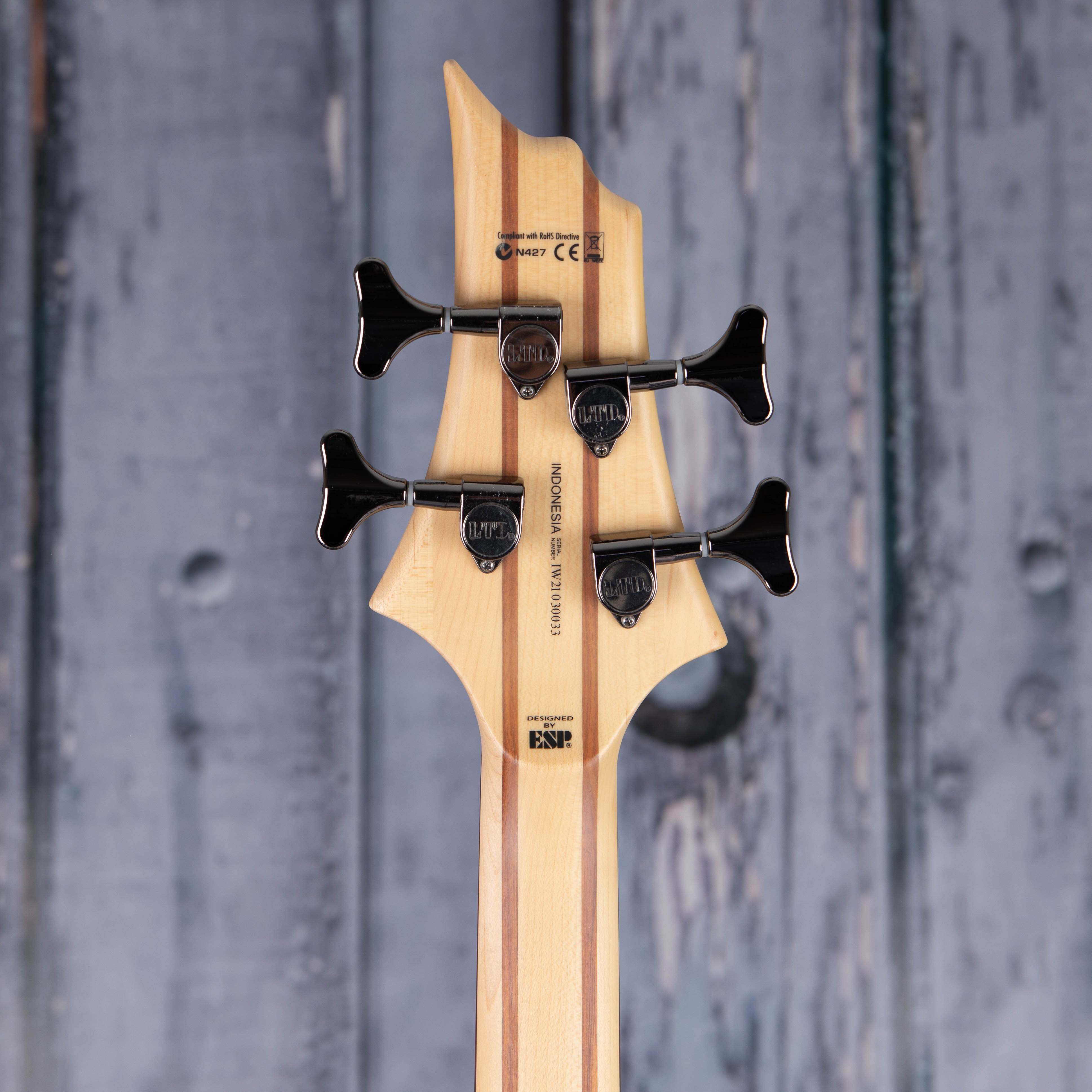 ESP LTD B-204SM Electric Bass, Natural Satin | For Sale | Replay