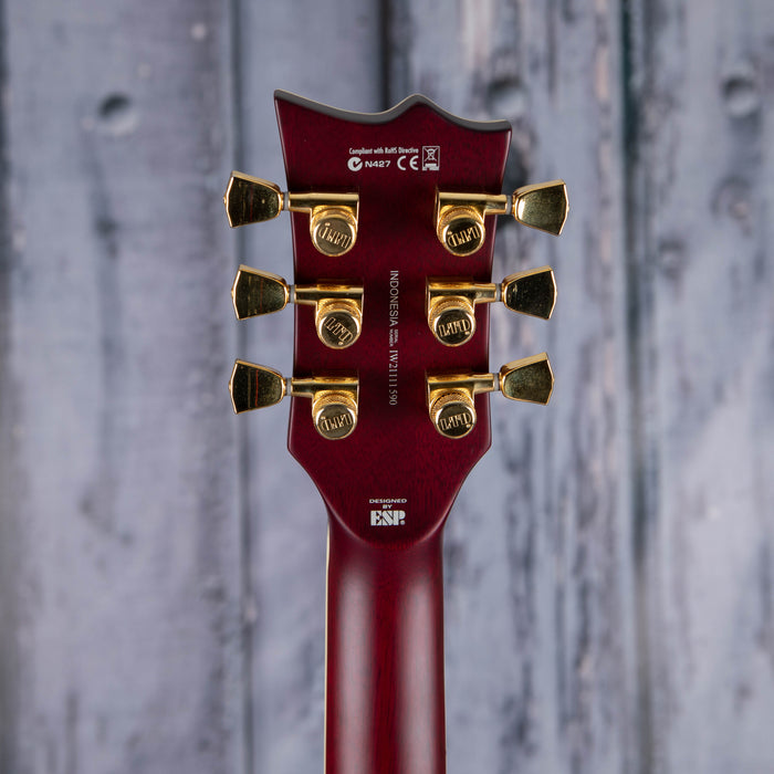 ESP LTD EC-1000T CTM Deluxe, See-Thru Black Cherry