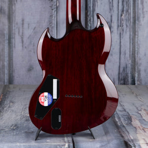 ESP LTD Viper-1000M Electric Guitar, See Thru Black Cherry, back closeup