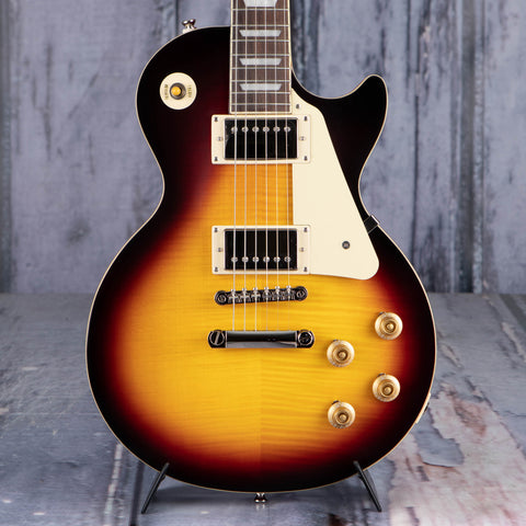 Epiphone 1959 Les Paul Standard Electric Guitar, Aged Dark Burst, front closeup