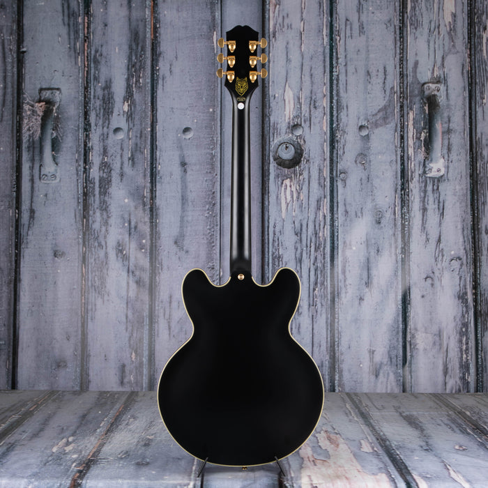 Epiphone Emily Wolfe Sheraton Stealth Semi-Hollowbody, Black Aged Gloss