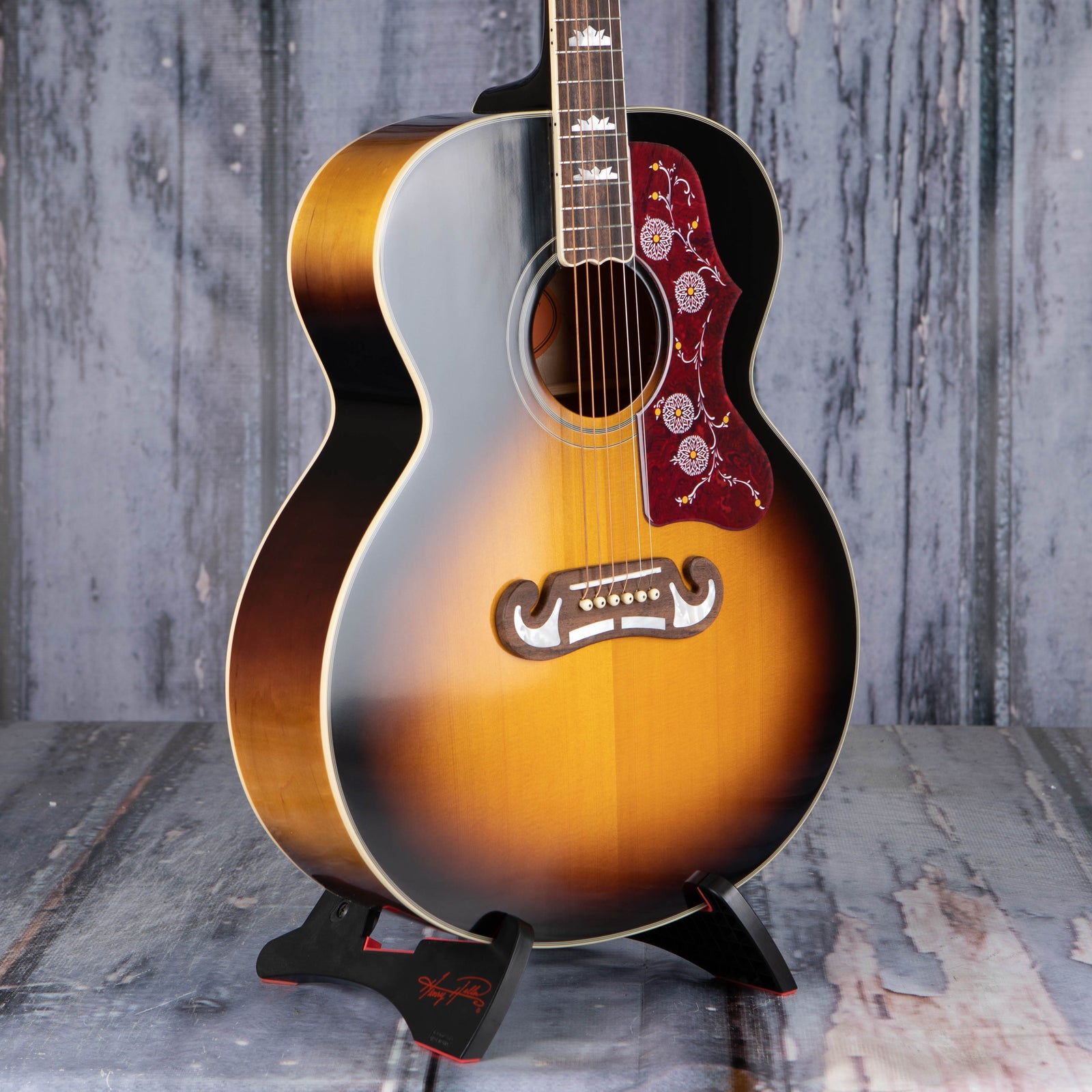 Epiphone J200 Acoustic/Electric, Aged Vintage Sunburst Gloss For