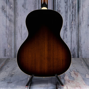 Epiphone L-00 Studio Acoustic/Electric Guitar, Vintage Sunburst, back closeup