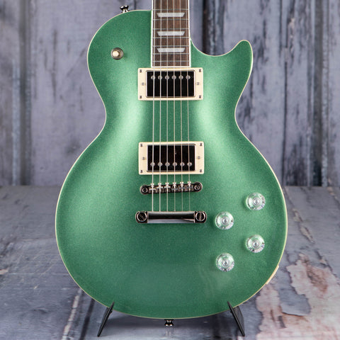Epiphone Les Paul Muse Electric Guitar, Wanderlust Metallic Green, front closeup