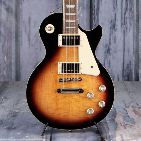 Epiphone Les Paul Standard '60s Electric Guitar, Bourbon Burst, front closeup