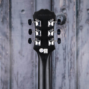 Epiphone SG Special VE Electric Guitar, Ebony, back headstock