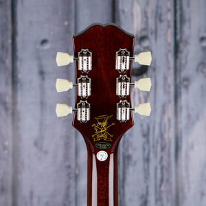 Epiphone Slash Les Paul Standard Electric Guitar, Anaconda Burst, back headstock