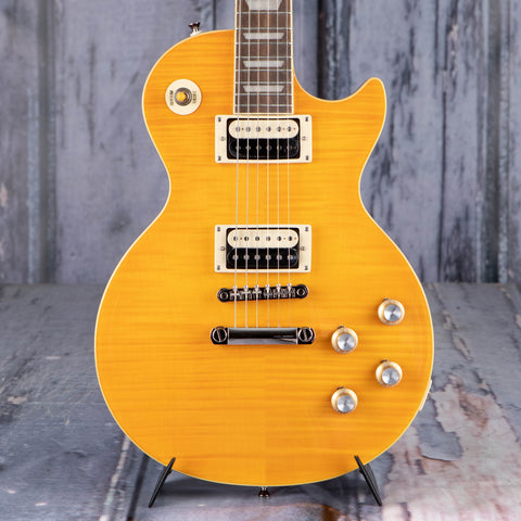 Epiphone Slash Les Paul Standard Electric Guitar, Appetite Burst, front closeup