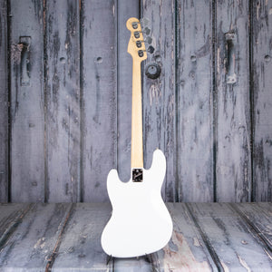 Fender American Performer Jazz Bass Guitar, Arctic White, back