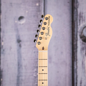Fender American Performer Series Telecaster, Maple Fingerboard, Vintage White, front headstock closeup