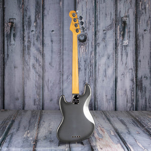 Fender American Professional II Jazz Bass Guitar, Mercury, back