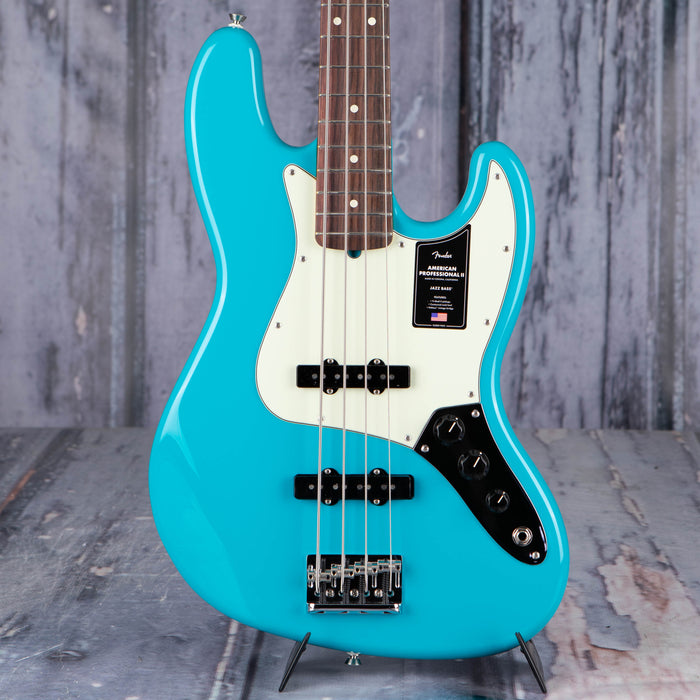 Fender American Professional II Jazz Bass, Miami Blue